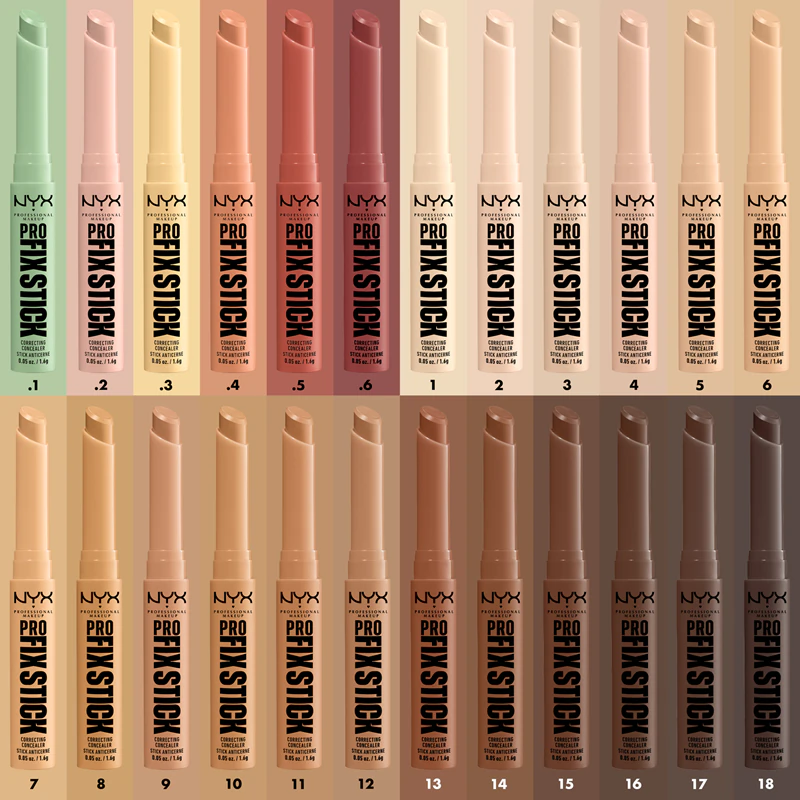 NYX Professional Makeup Pro Fix Stick concealer die de huidtint egaliseert