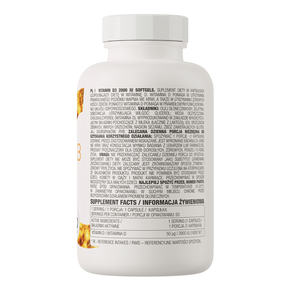 OstroVit D3-vitamin 2000 NE
