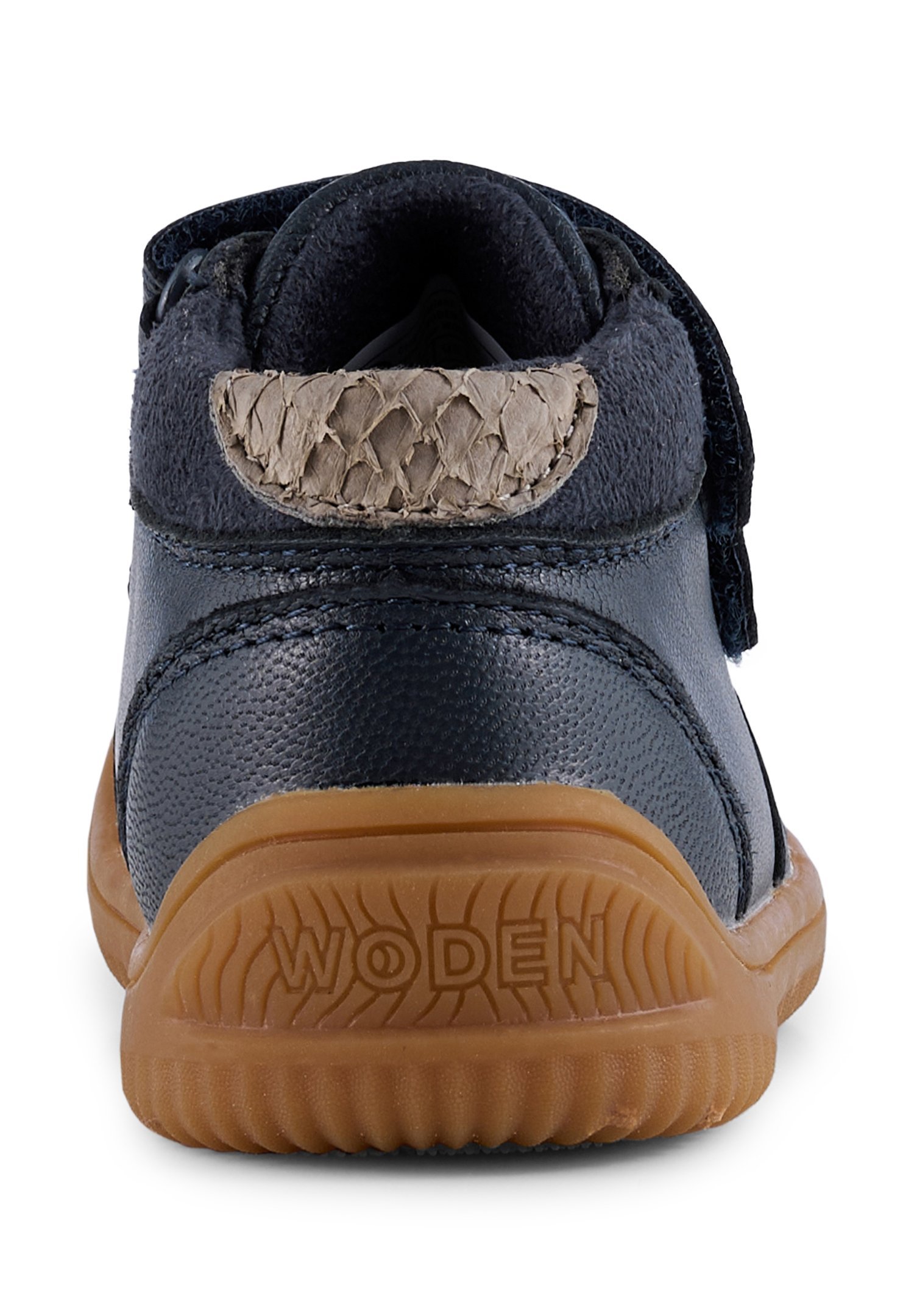 Woden TRISTAN - Schoenen met klittenbandsluiting - blauw