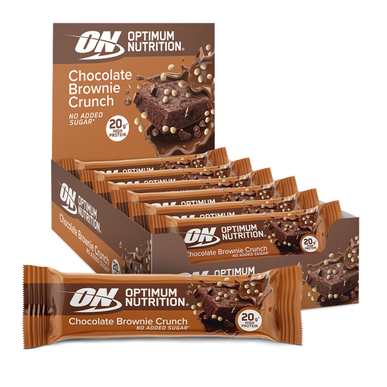Optimum Nutrition Proteinová tyčinka s čokoládovými brownies a křupavou omáčkou 65 g 65 g