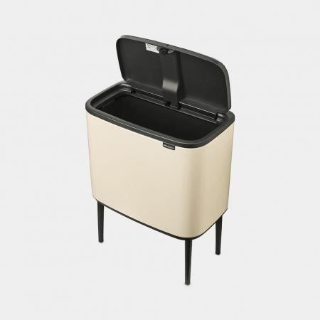 Cubo de basura BRABANTIA Bo Touch - 36 L - Beige suave