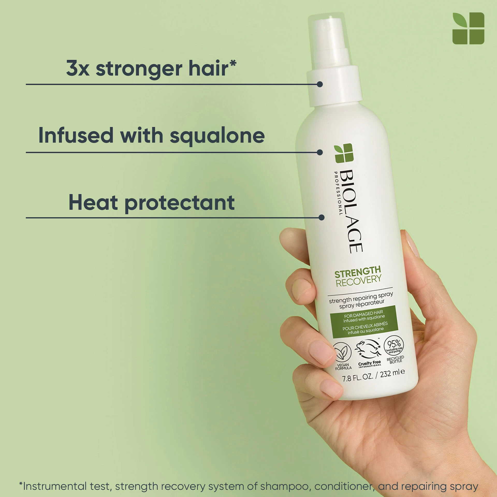 Spray de recuperare a forței 232 ml - Biolage