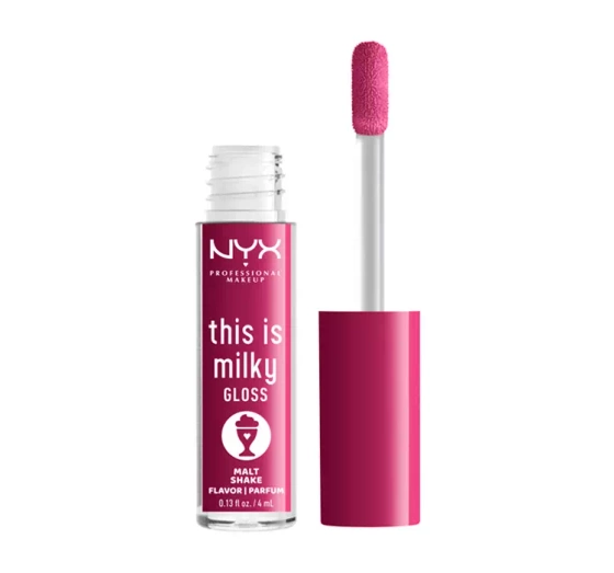 NYX Professional Makeup This Is Milky błyszczyk do ust 12 Malt Shake 4 ml