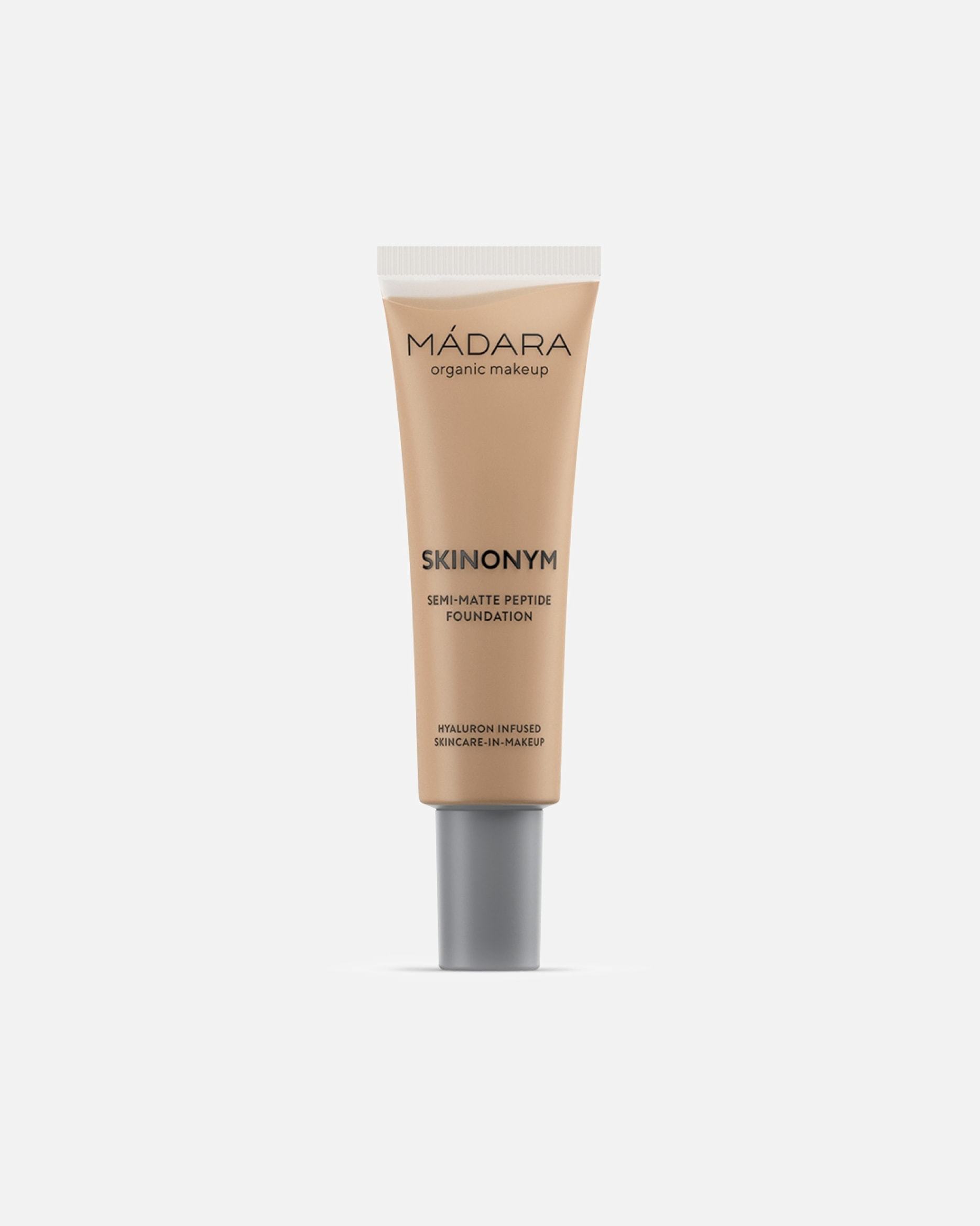 MÁDARA Foundation SKINONYM Semi-Matte Peptide Foundation, Nr. 15 AKMENS - 30 ml