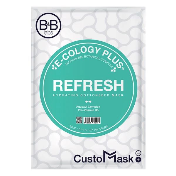 Maschera idratante rinfrescante al seme di cotone B&B LABS (monouso)