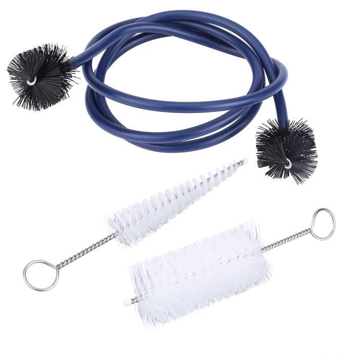 Trumpet Cleaning Kit - ZERODIS - 3 Brushes - Plastic - Lightweight - Durable