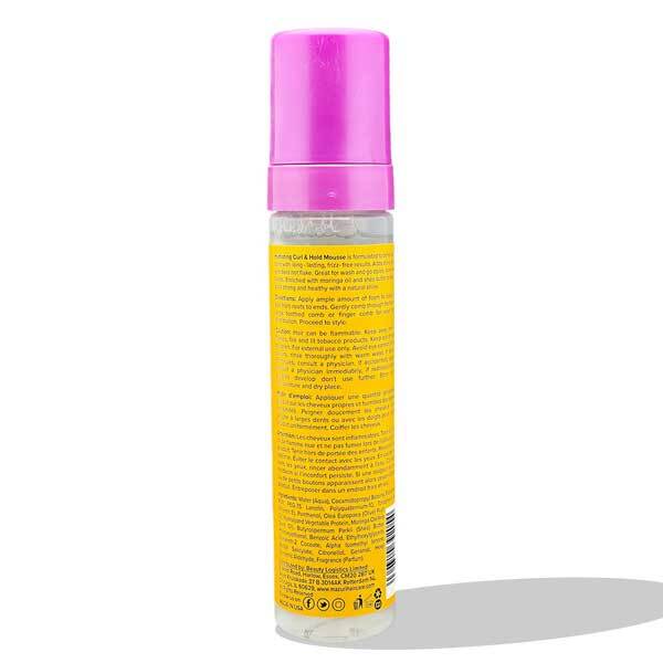 Mousse hidratante para cachos e fixação da linha Leave-in da Mazuri