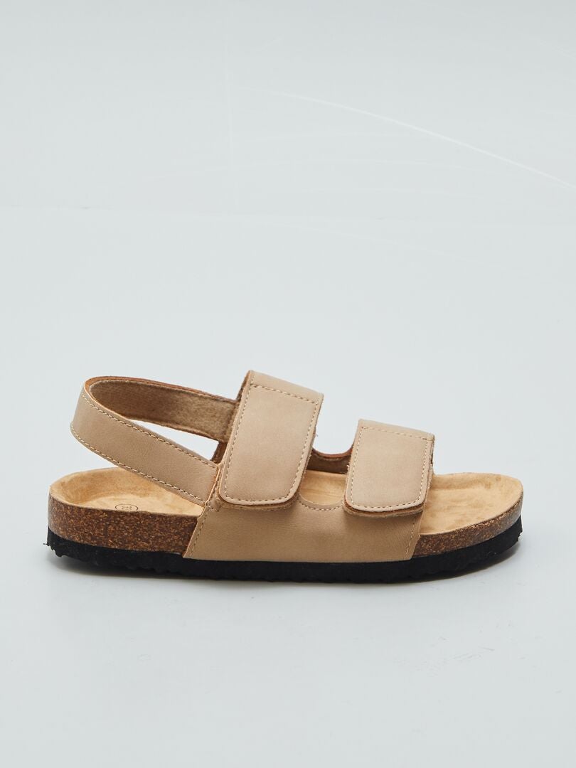 Sandalias bajas - BEIGE