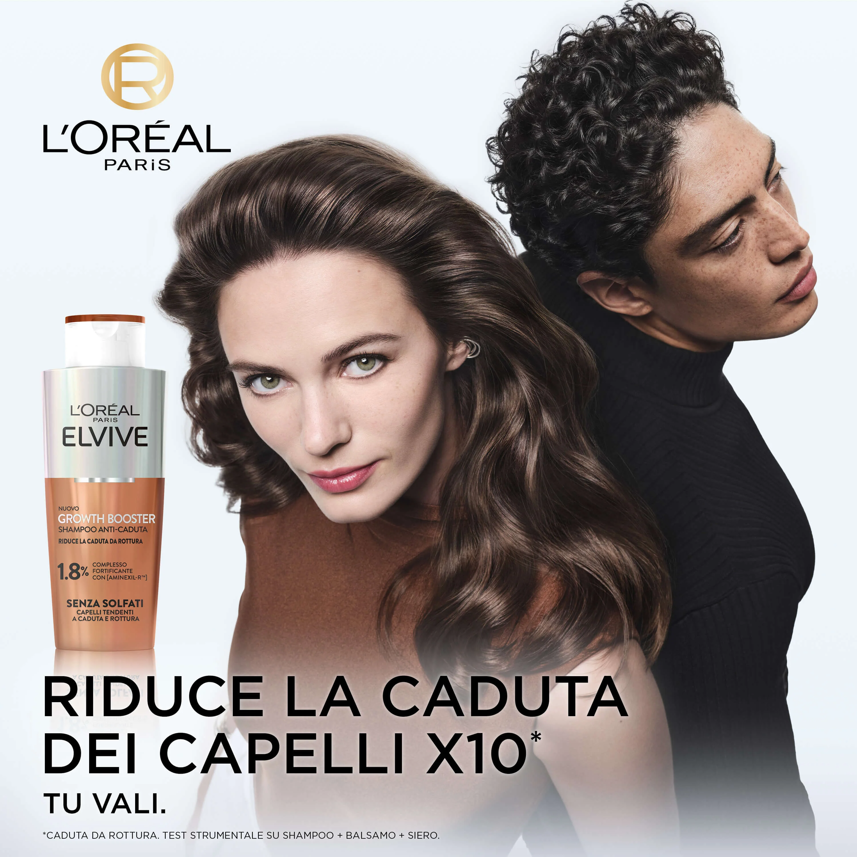 Elvive Growth Booster Shampoo - Shampoo Anticaduta, Trattamento Anticaduta Capelli