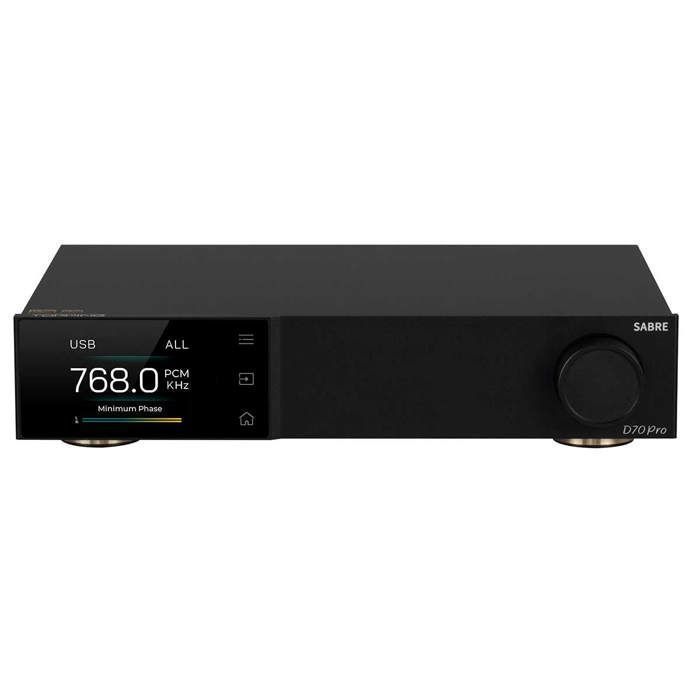Topping D70 Pro SABRE DAC HiFi ES9039SPRO Bluetooth 5.1 RCA XLR Préampli Mémoire volume