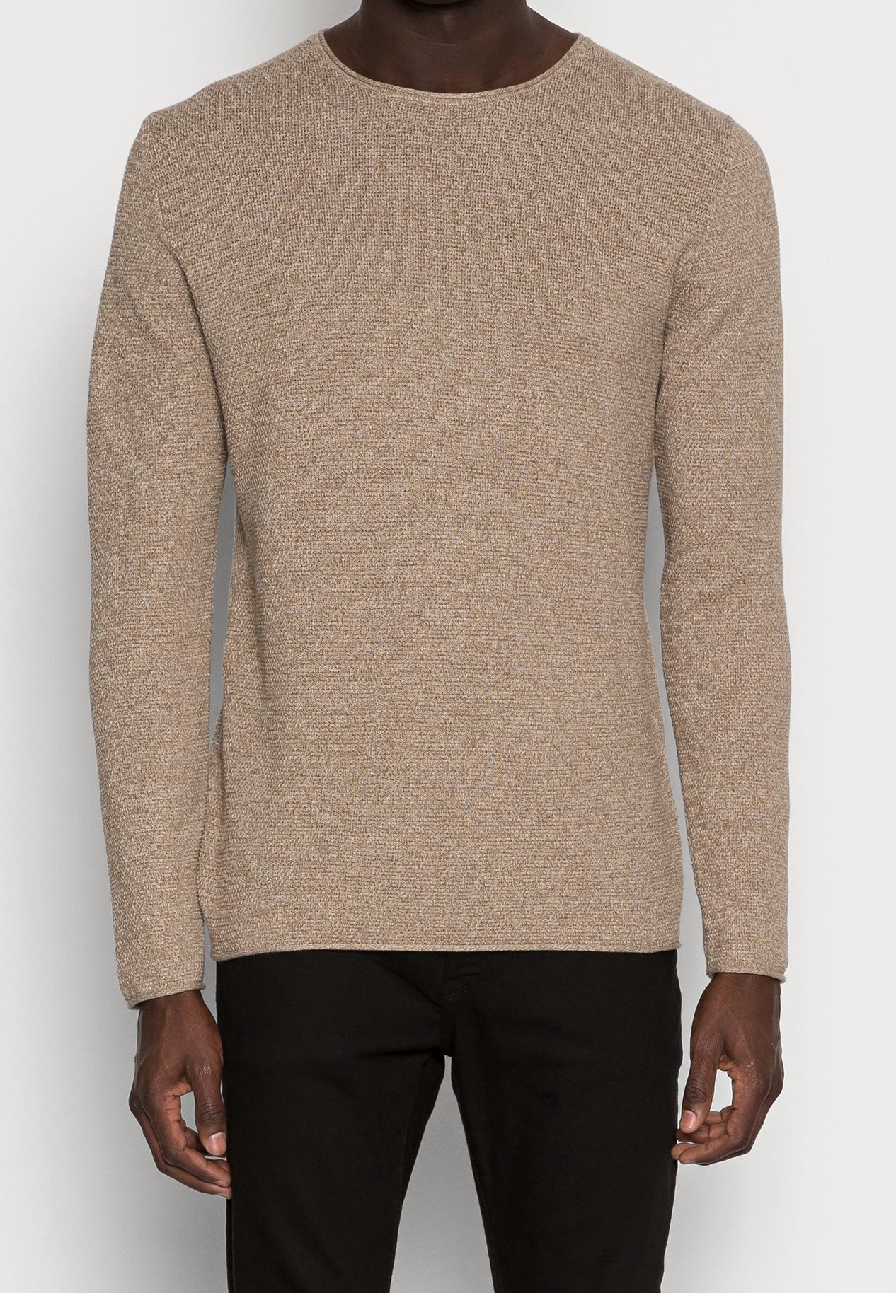 Selected Homme trui - lichtbruin