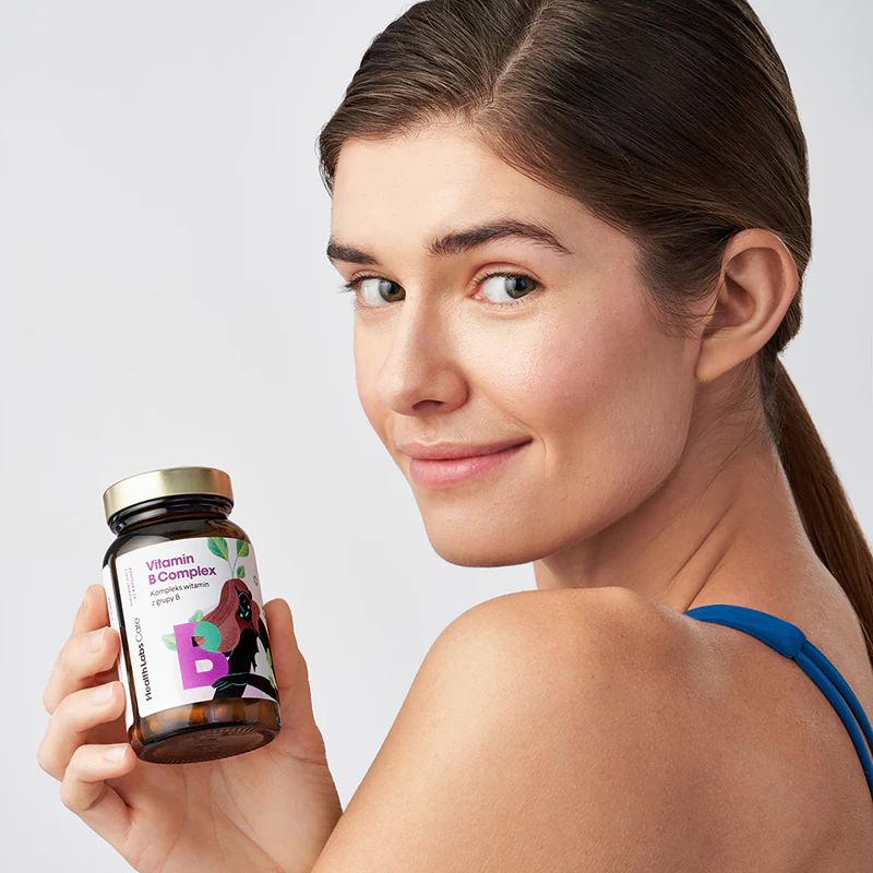 Капсули харчової добавки Health Labs Care Vitamin B Complex з комплексом вітамінів групи В