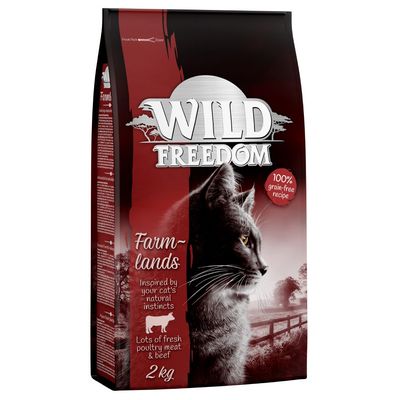 Wild Freedom Trockenfutter für Katzen, Sparpackung 3 x 2 kg