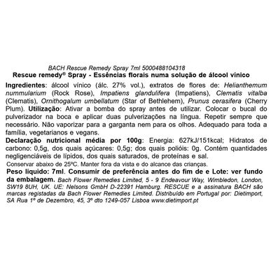 Bach Florals Spray Rescue Remedy 7 ml 7 ml