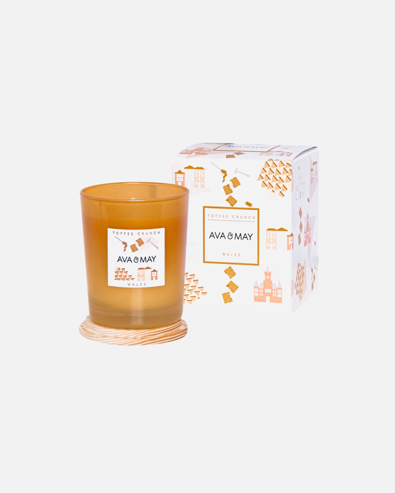 AVA & MAY Bougie parfumée Toffee Crunch