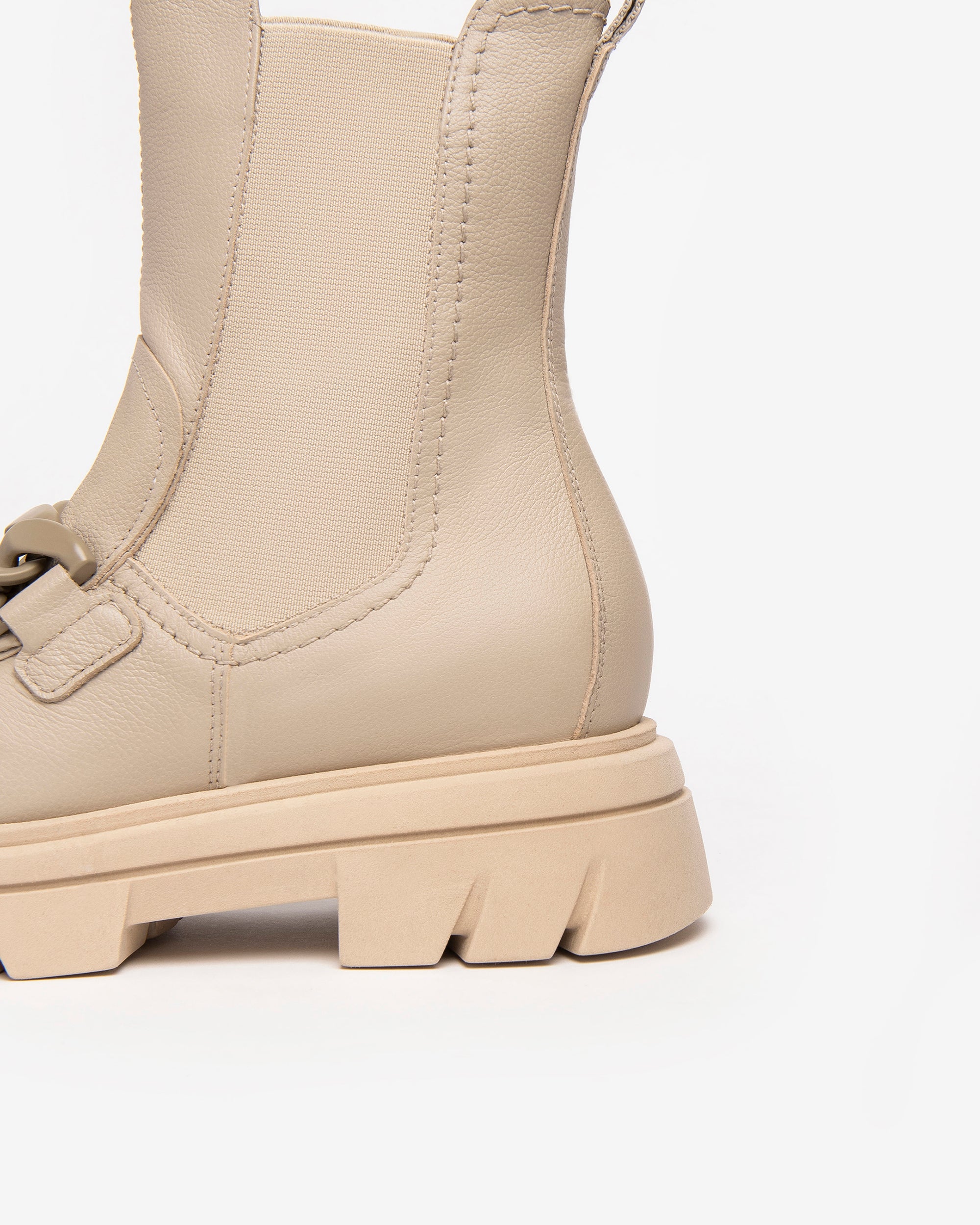  Chelsea-Boots aus Leder für Damen