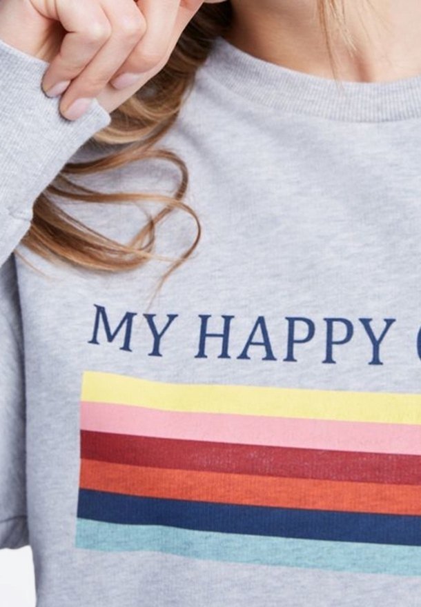 SET-sweatshirt - lichtgrijs