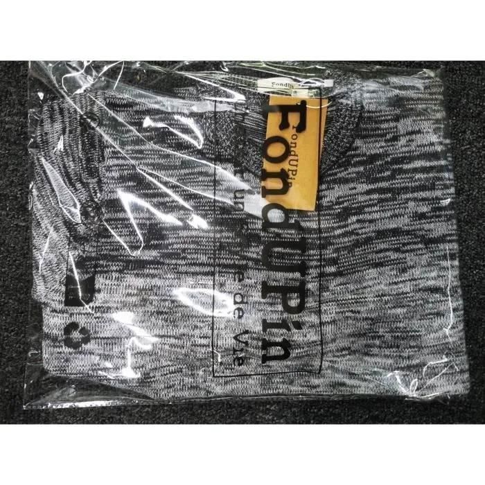 Jersey de cuello redondo para hombre - FONDUPIN - Invierno - Manga larga - Azul