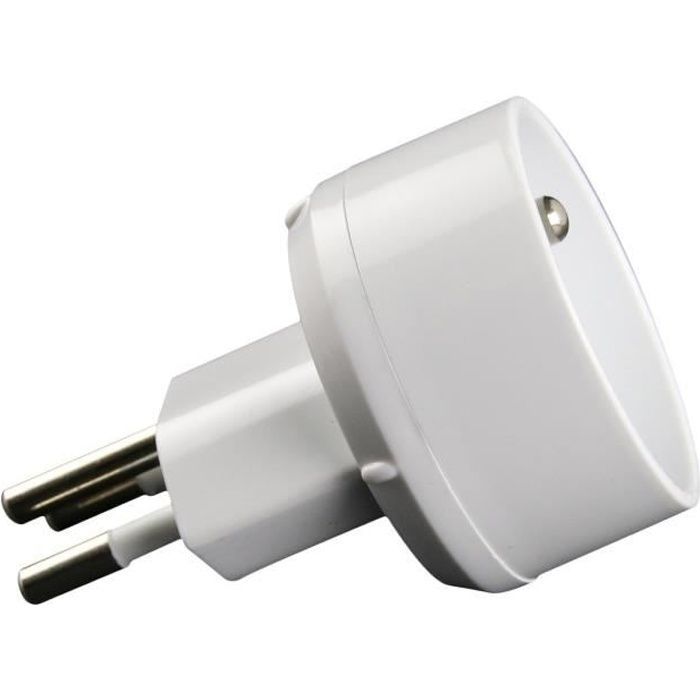 Adaptador ZENITECH de Francia a Suiza