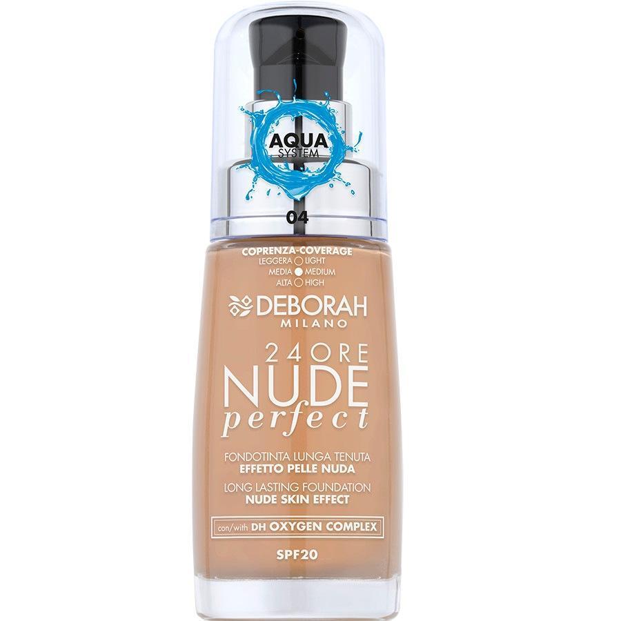 Deborah Milano tonālais krēms 24Ore Nude Perfect - 30 ml