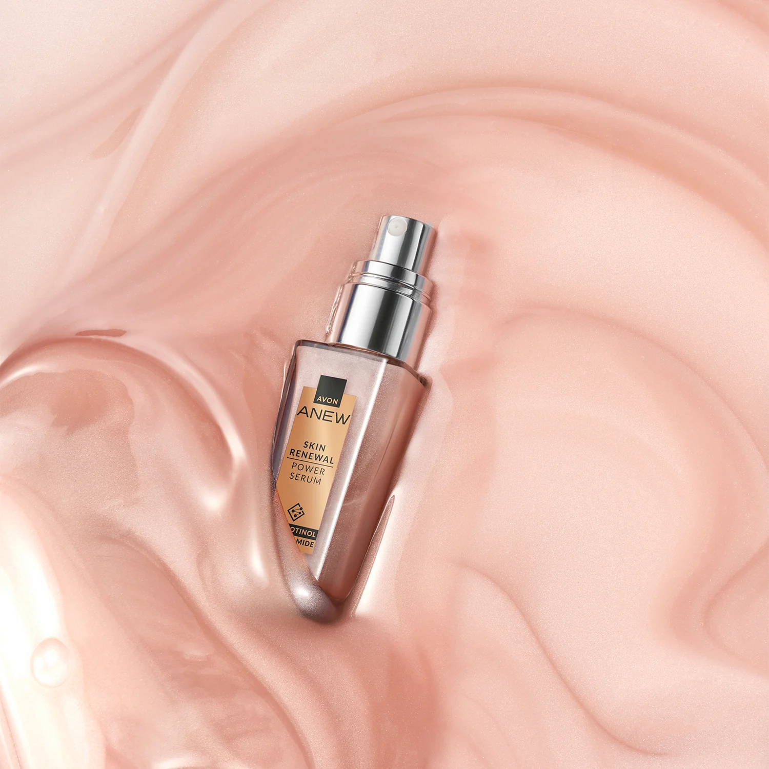 Facial Care Siero Skin Renewal Power Anew - Siero viso idratante, Siero viso antirughe