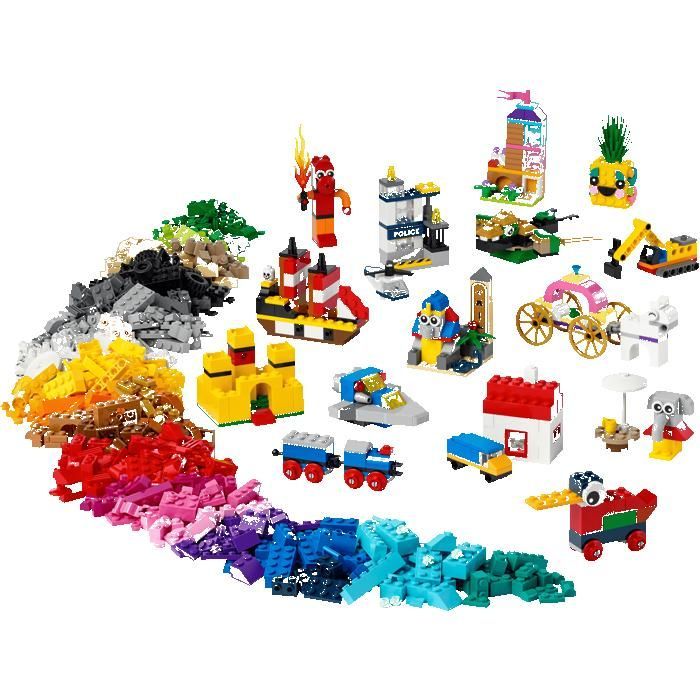 LEGO Classic 11021 90 ans de jeu Cadeaux Jouets Objets de collection 5+