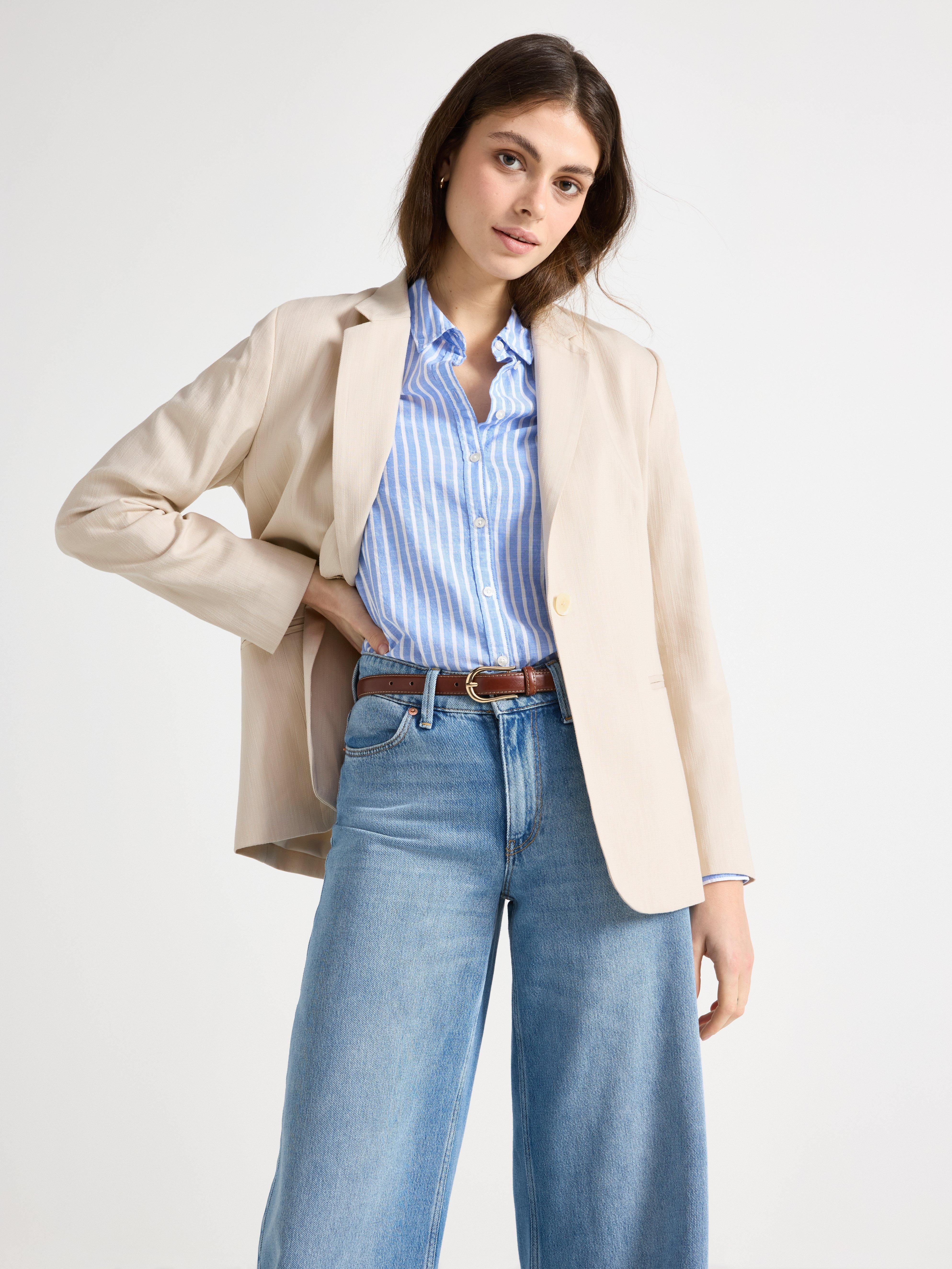 Blazer Hellbeige