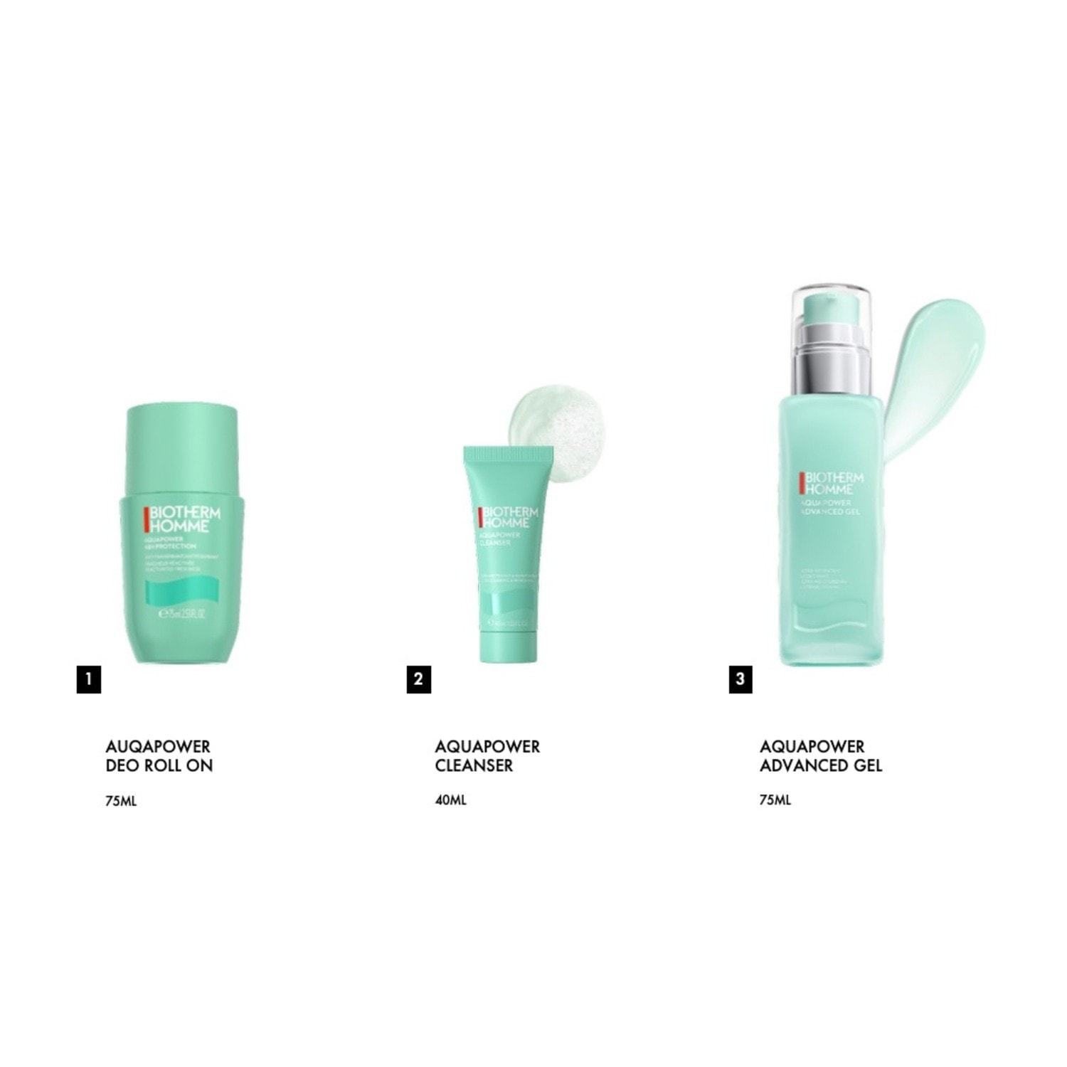Biotherm Homme komplet za nego obraza Aquapower Aquapower Routine Set - 1 kos