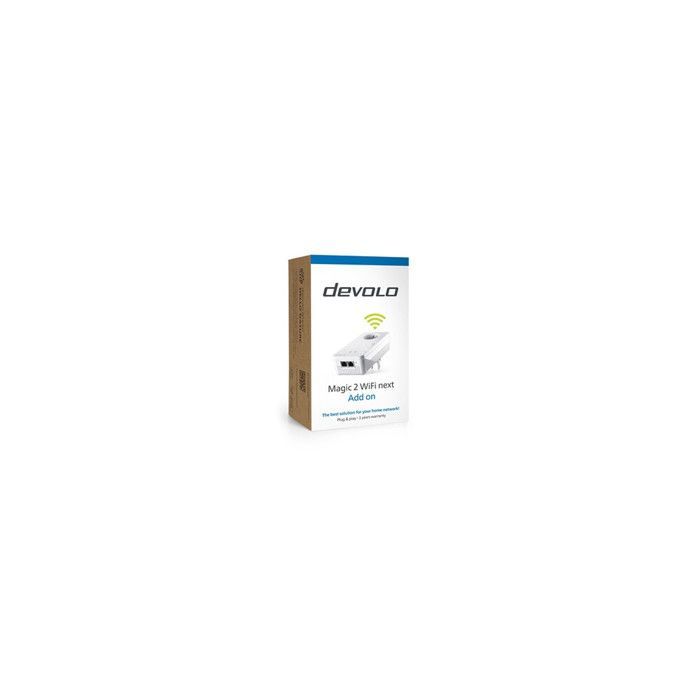 Adaptateur CPL - DEVOLO - Magic 2 WiFi next - 1200 Mbit/s - 2 Ports Ethernet - Wifi Bi-bande