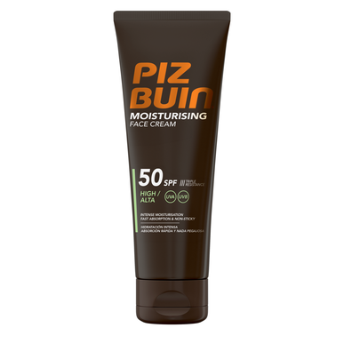Piz Buin kosteuttava aurinkovoide kasvoille SPF 50 50 ml 50 ml