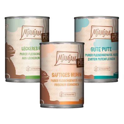 Pacote misto MjAMjAM puro prazer da carne 6 x 400 g