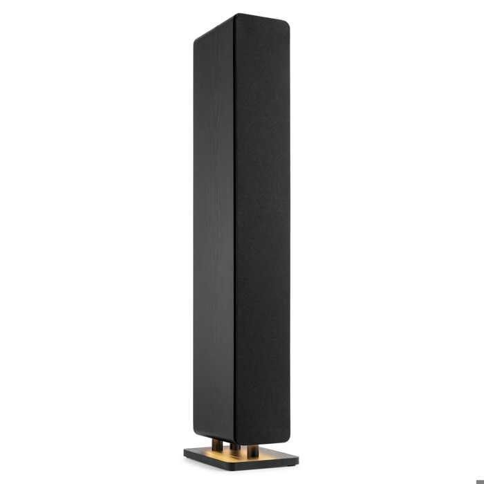 Audizio ARCO - Black 160W Hi-Fi BT Sound Tower - Active Floorstanding Speaker for Living Room, TV and Streaming