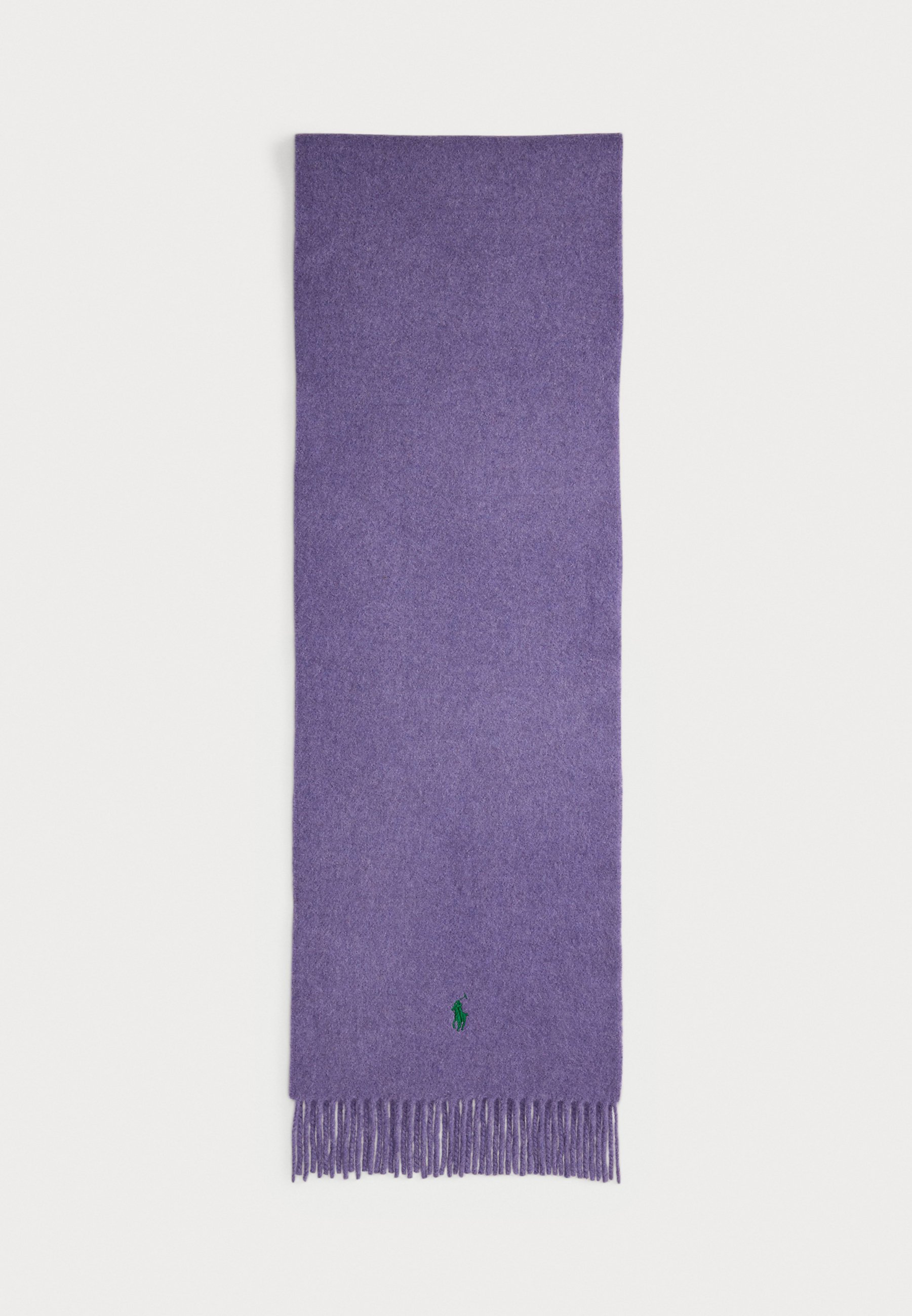 Sciarpa in lana con frange Polo Ralph Lauren - Sciarpa - viola