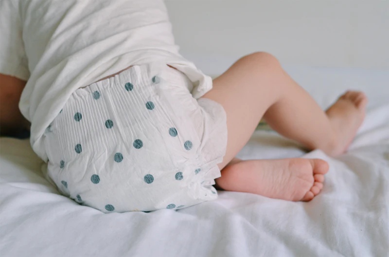 „Kolorky Deluxe Velvet Dots“ vienkartinės ekologiškos sauskelnės