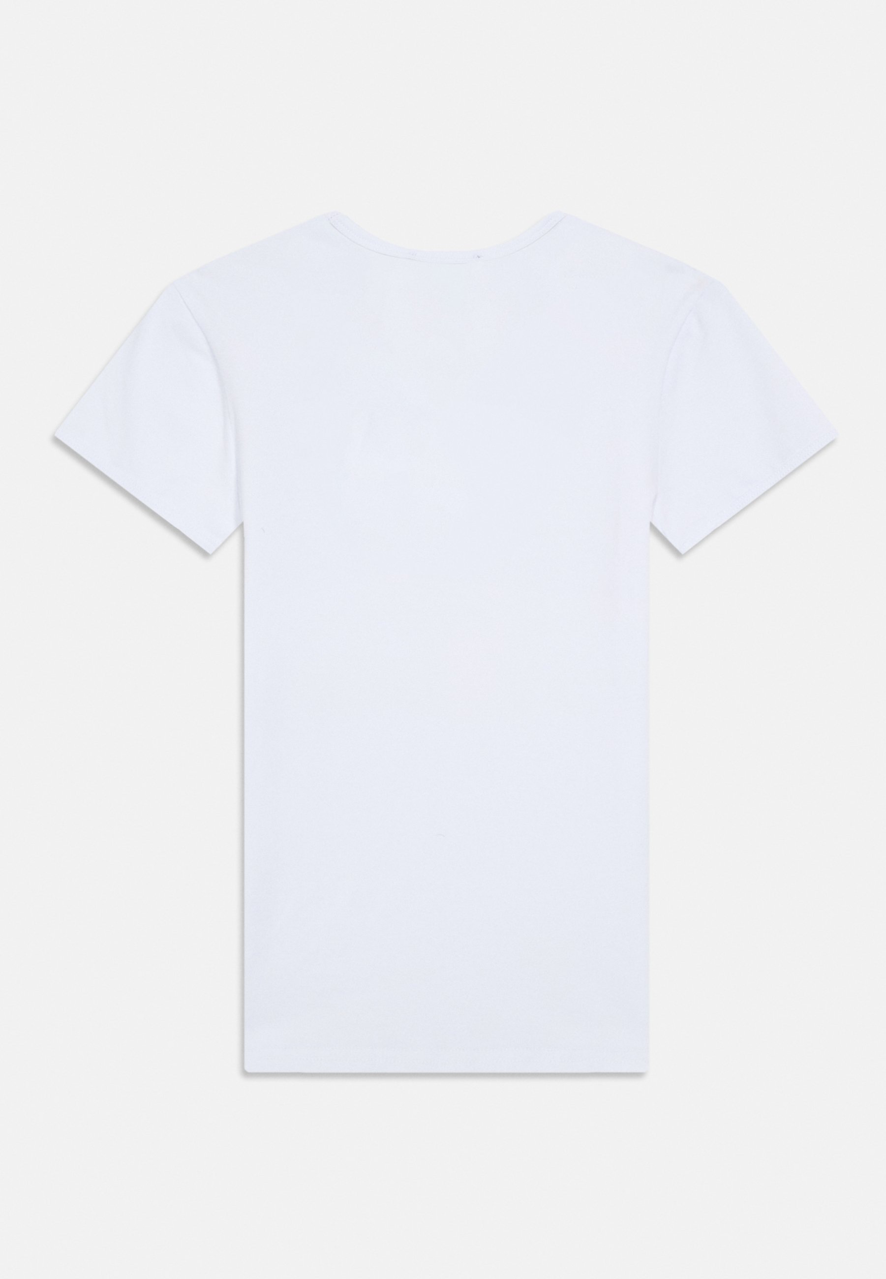 Versace TOPEKA STRETCH NOUVEAU LOGO UNISEXE - T-shirt basique - blanc ottico