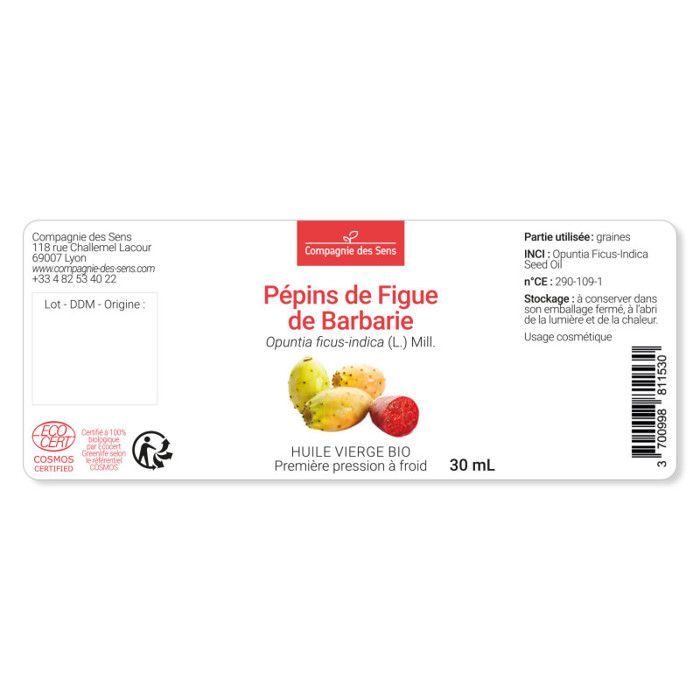 Bio-Kaktusfeigenkernöl – OxyCert®-Garantie für Frische – nativ und erste Kaltpressung