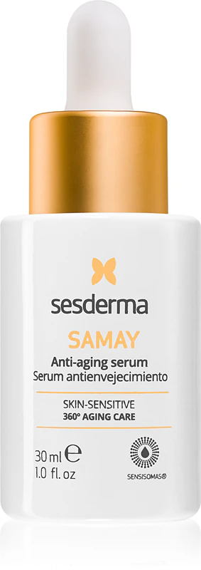 Sérum antienvelhecimento Sesderma Samay contra imperfeições e envelhecimento da pele.