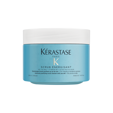 Kérastase Scrub Énergisant Gommage Lavant Energiserende Scrub med salt for fett hår 250 ml 250 ml