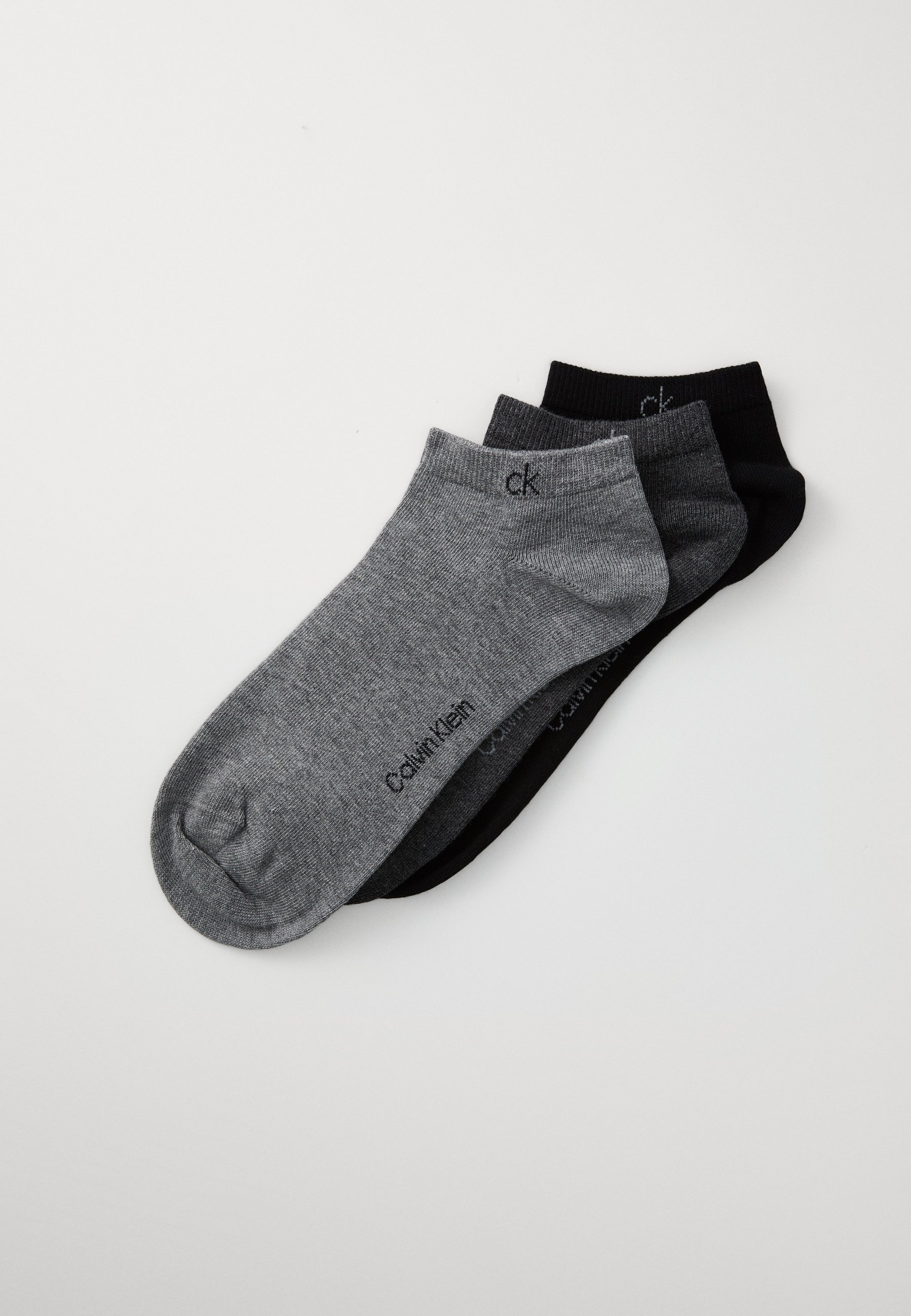 Calvin Klein Unterwäsche Herren Sneaker 3er-Pack - Socken - Grau meliert