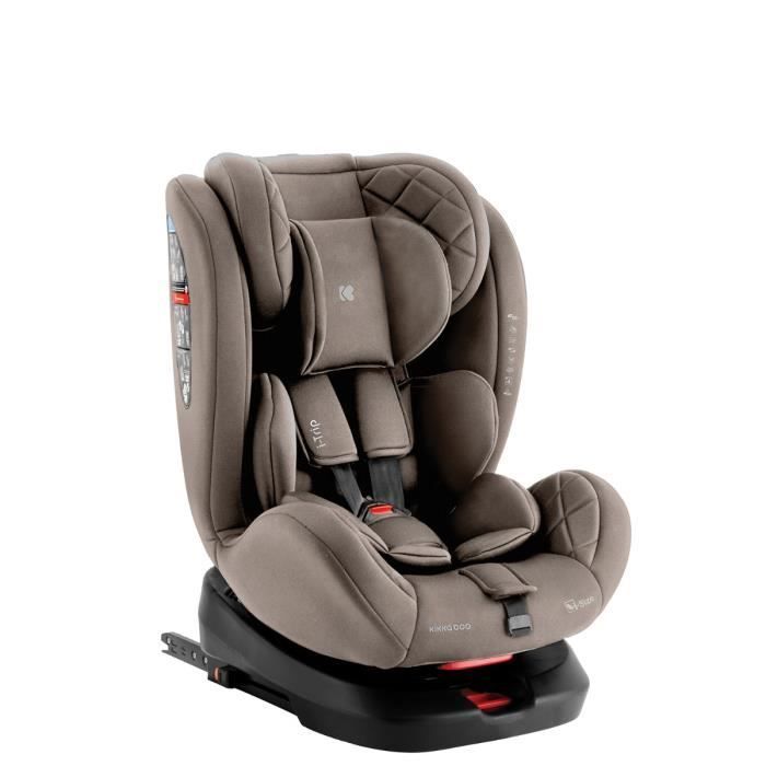 Seggiolino auto Kikkaboo i-Trip i-Size (40-150 cm) gruppo 0+/1/2/3 con Isofix regolabile [Beige]