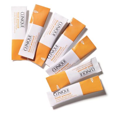 Clinique Fresh Pressed Renewing Powder Cleanser, rensende og lysnende ansiktsrensepulver, 28 x 0,5 g