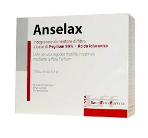 ANSELAX Anselax Nahrungsergänzungsmittel zur Förderung der Darmpassage 14 Beutel