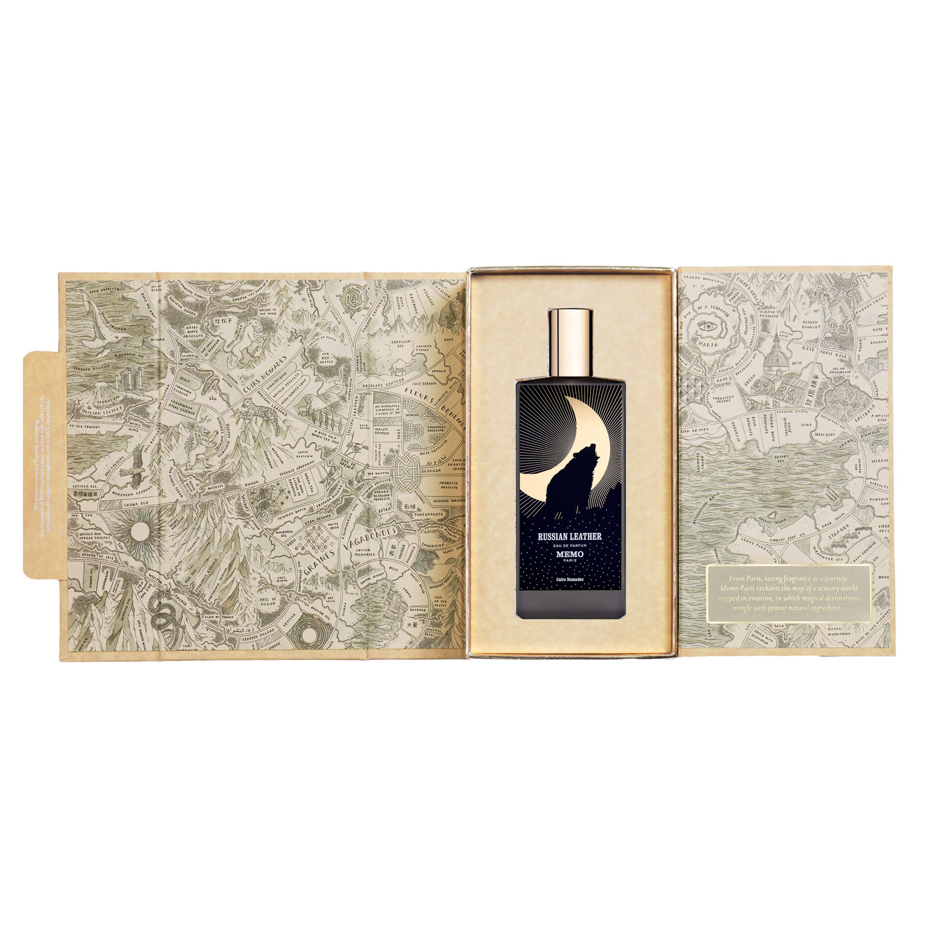 Russian Leather Eau de Parfum 75 ml - MEMO Paris
