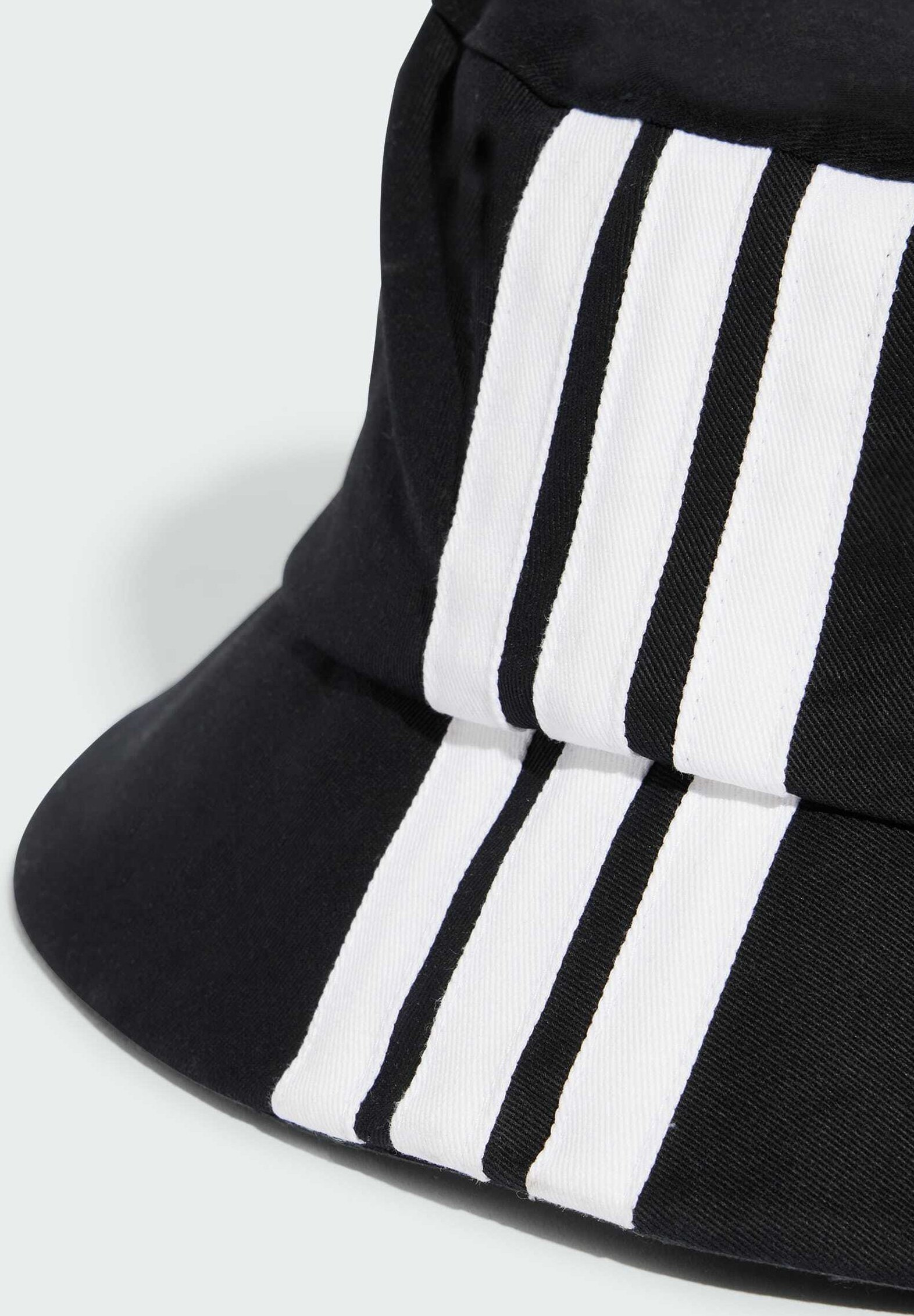 adidas Performance STRIPES BUCKET - Casquette - noir et blanc