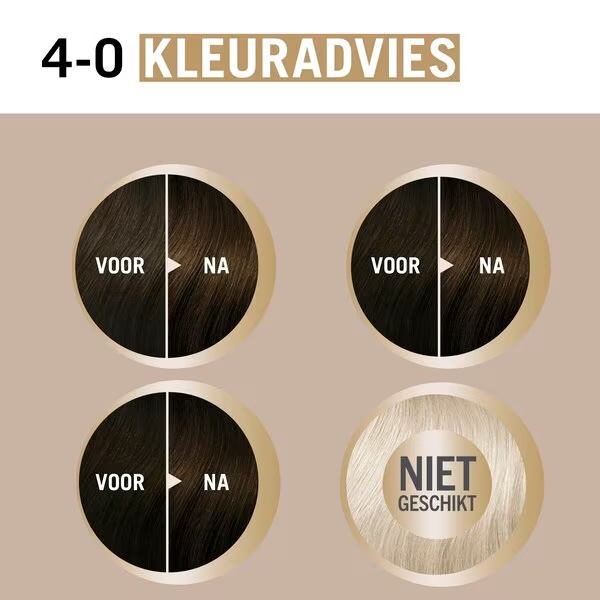 Schwarzkopf Creme Supreme 4-0 Naravna temno rjava negovalna kremna barva<br>182 g