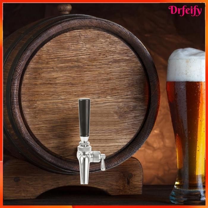Grifo de cerveza Akozon para barril, grifo de cerveza ajustable, estructura de cobre, accesorios de cerveza de mesa.