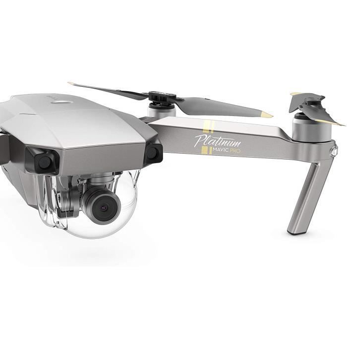 Drone DJI Mavic Pro Fly More Combo - 4K - Platino - Fotocamera integrata - Wi-Fi - Portata +1000 m