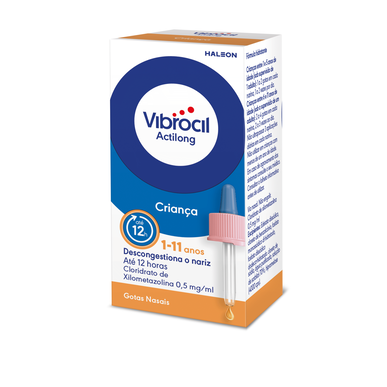 Vibrocil Actilong -tipat lapsille 10 ml