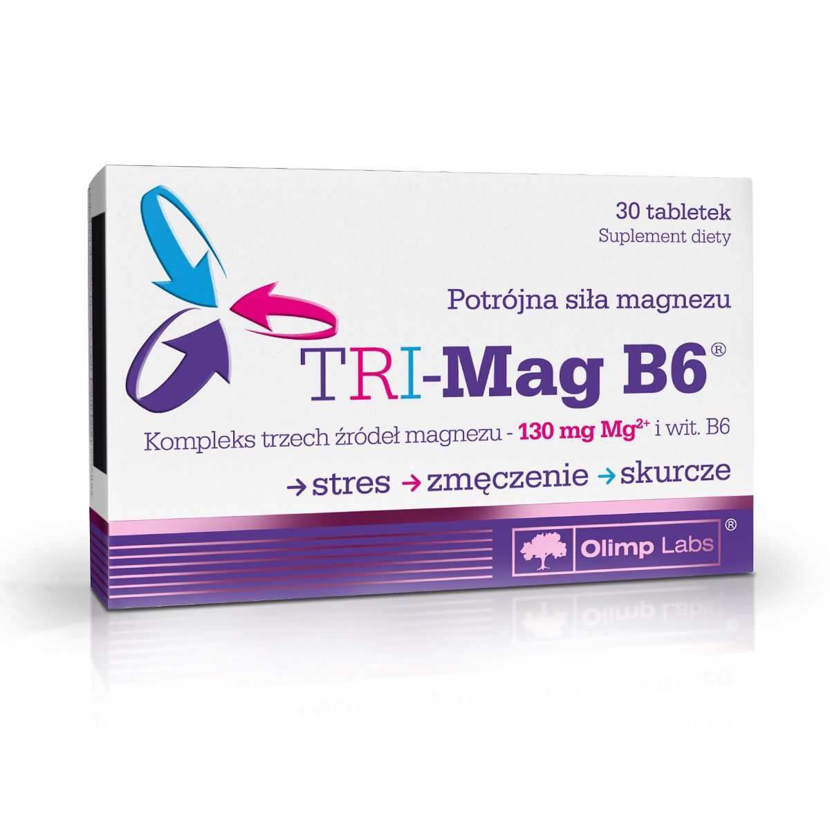 Integratore alimentare Olimp Tri-Mag B6, 30 compresse