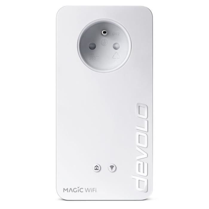 Powerline-adapter - DEVOLO - Magic 2 WiFi next - 1200 Mbit/s - 2 Ethernet-poorten - Dual-band WiFi